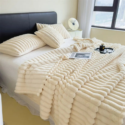 Thick Striped Blanket